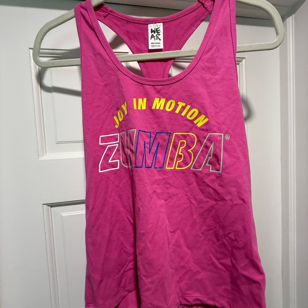 Zumba Fitness Pink Racerback Tank